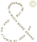 Example of a shape poem in an ampersand shape