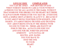 Shape poem in a heart shape