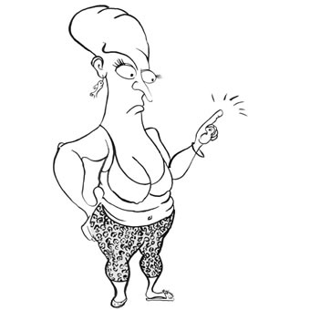 The lobster boy's mother says enough