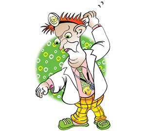 The doctor from The Shoe Boy nonsense poem