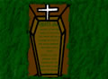 A Shape poem about death
