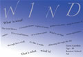 A visual poem about wind